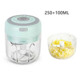 Mini Electric Garlic Chopper USB Charging Ginger Masher Machine Sturdy Durable Chili Vegetable Crusher Kitchen Tool Orazek UK Ltd