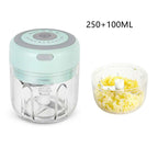 Mini Electric Garlic Chopper USB Charging Ginger Masher Machine Sturdy Durable Chili Vegetable Crusher Kitchen Tool Orazek UK Ltd