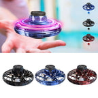 Mini Fingertip Gyro Interactive Decompression Toy Drone LED UFO Type Flying Helicopter Spinner Toy Kids | Orazek UK Ltd
