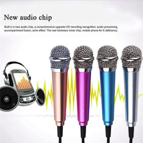 Mini mobile phone microphone mobile phone recording sing small microphone small microphone | Orazek UK Ltd