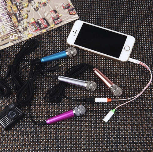 Mini mobile phone microphone mobile phone recording sing small microphone small microphone | Orazek UK Ltd