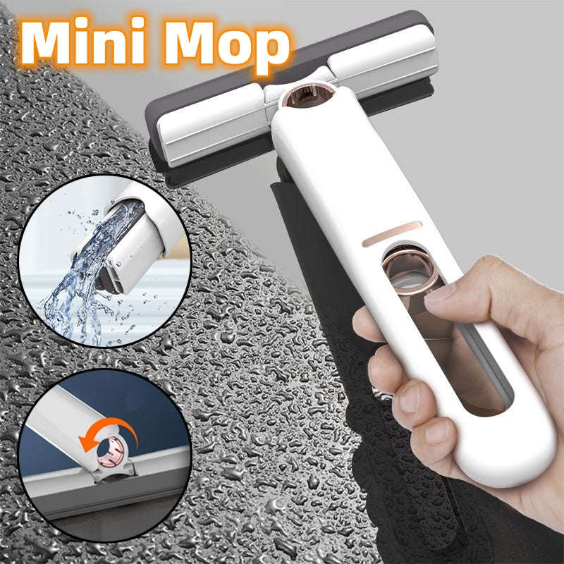 Mini Mops Floor Cleaning Sponge Squeeze Mop Household Cleaning Tools Home Car Portable Wiper Glass Screen Desk Cleaner Mop | Orazek UK Ltd