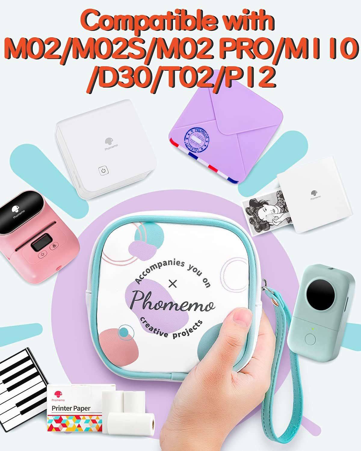 Mini Photo Portable Printer Silicone Case | Orazek UK Ltd