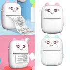 Mini Printer Portable Mini Bluetooth WiFi New Wrong Printer Mobile Phone Photo Title Note Hot Print Pocket Student Error Label Printer | Orazek UK Ltd