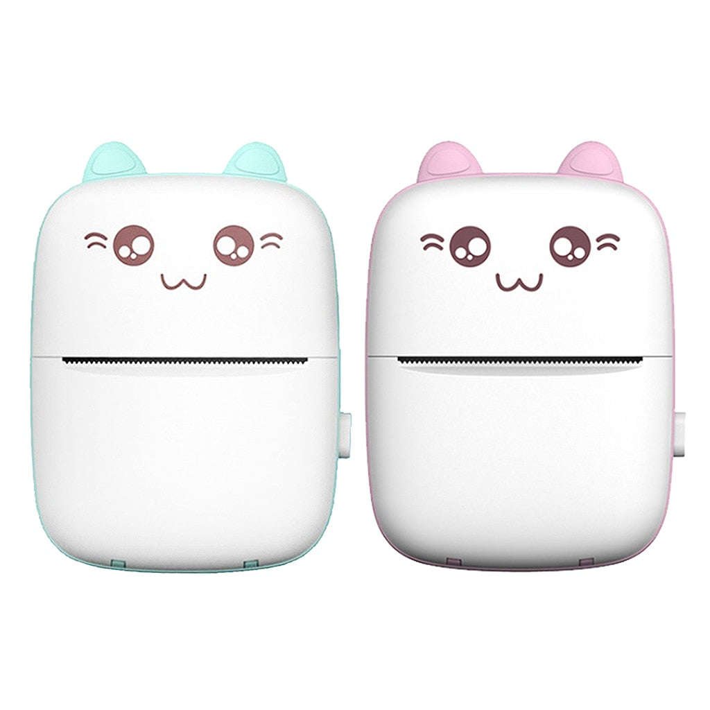 Mini Printer Portable Mini Bluetooth WiFi New Wrong Printer Mobile Phone Photo Title Note Hot Print Pocket Student Error Label Printer | Orazek UK Ltd