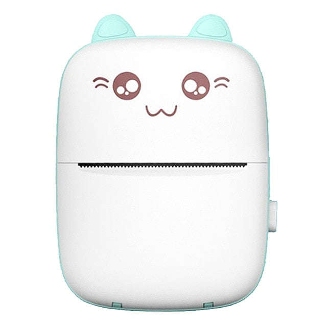 Mini Printer Portable Mini Bluetooth WiFi New Wrong Printer Mobile Phone Photo Title Note Hot Print Pocket Student Error Label Printer | Orazek UK Ltd