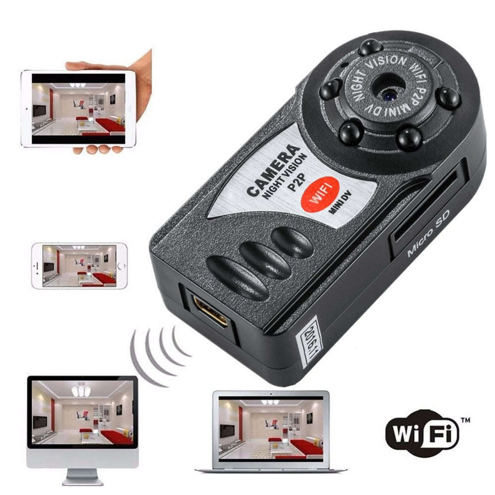 Mini WiFi Camera Wireless Securiy Video Camera With Infrared Night Vision Wireless DVR | Orazek UK Ltd