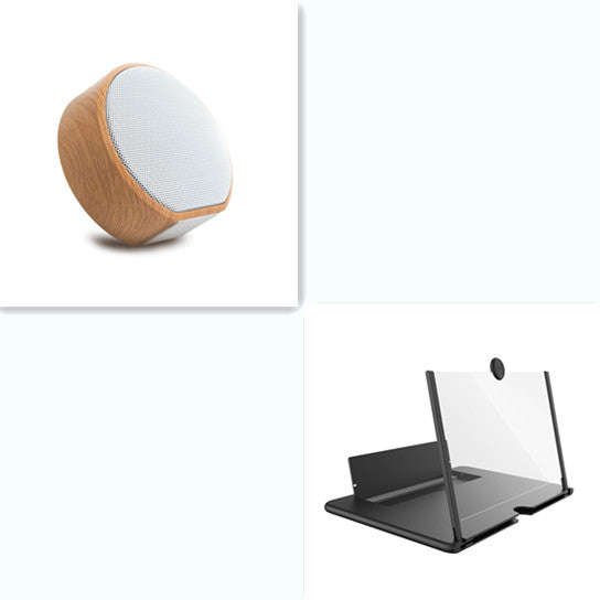 Mini Wood Bluetooth Speaker Portable Outdoor Wireless Support AUX TF | Orazek UK Ltd