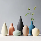 Morandi Decoration Vase Living Room Decoration Small Decoration Nordic Ceramic Home Bedroom Desktop Flower | Orazek UK Ltd