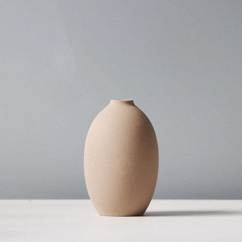 Morandi Decoration Vase Living Room Decoration Small Decoration Nordic Ceramic Home Bedroom Desktop Flower | Orazek UK Ltd