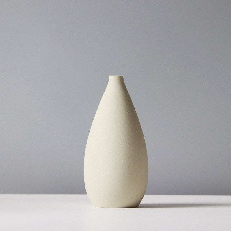 Morandi Decoration Vase Living Room Decoration Small Decoration Nordic Ceramic Home Bedroom Desktop Flower | Orazek UK Ltd