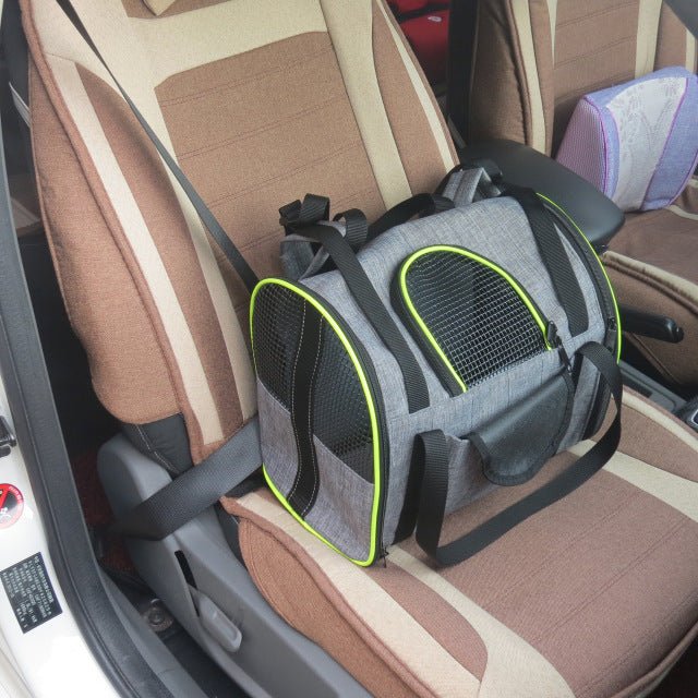 Multi-functional Folding Pet Puppy Dog Cat Car Seat Basket Pet Travel Carrier Bag | Orazek UK Ltd