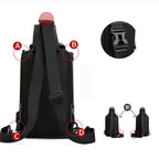 Multifunction Bags For Men Nylon Backpack Crossbody Shoulder Bag With USB Charging Port Chest Bags Pack | Orazek UK Ltd