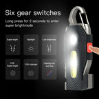 Multifunctional Charging Emergency Light Convenient Keychain Work Light COB High Brightness Maintenance Light Outdoor Camping LED Light Orazek UK Ltd