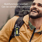 Multifunctional Charging Emergency Light Convenient Keychain Work Light COB High Brightness Maintenance Light Outdoor Camping LED Light Orazek UK Ltd