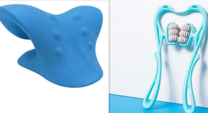 Multifunctional Manual Six-wheel Neck Massager Massage Relieve Roller Massage Tool Orazek UK Ltd