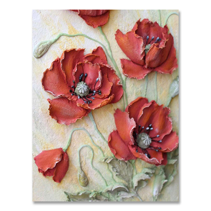Navia Floral Poster Home Decor Canvas Painting Wall | Orazek UK Ltd