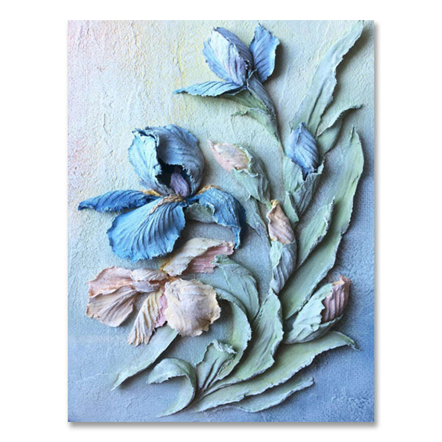 Navia Floral Poster Home Decor Canvas Painting Wall Orazek UK Ltd