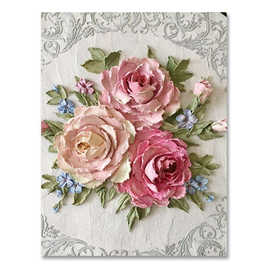 Navia Floral Poster Home Decor Canvas Painting Wall Orazek UK Ltd