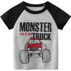 New Boys' Short Sleeve Tops Wholesale Korean T-shirt Kids Clothes | Orazek UK Ltd