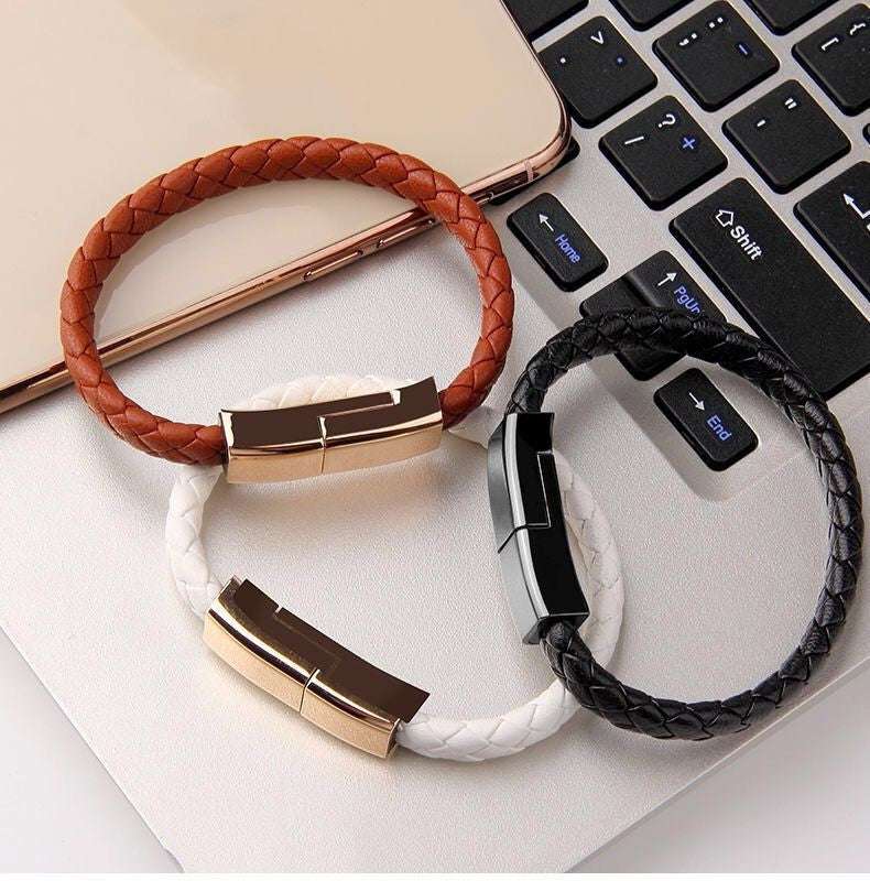 New Bracelet Charger USB Charging Cable Data Charging Cord For IPhone14 13 Max USB C Cable For Phone Micro Cable | Orazek UK Ltd