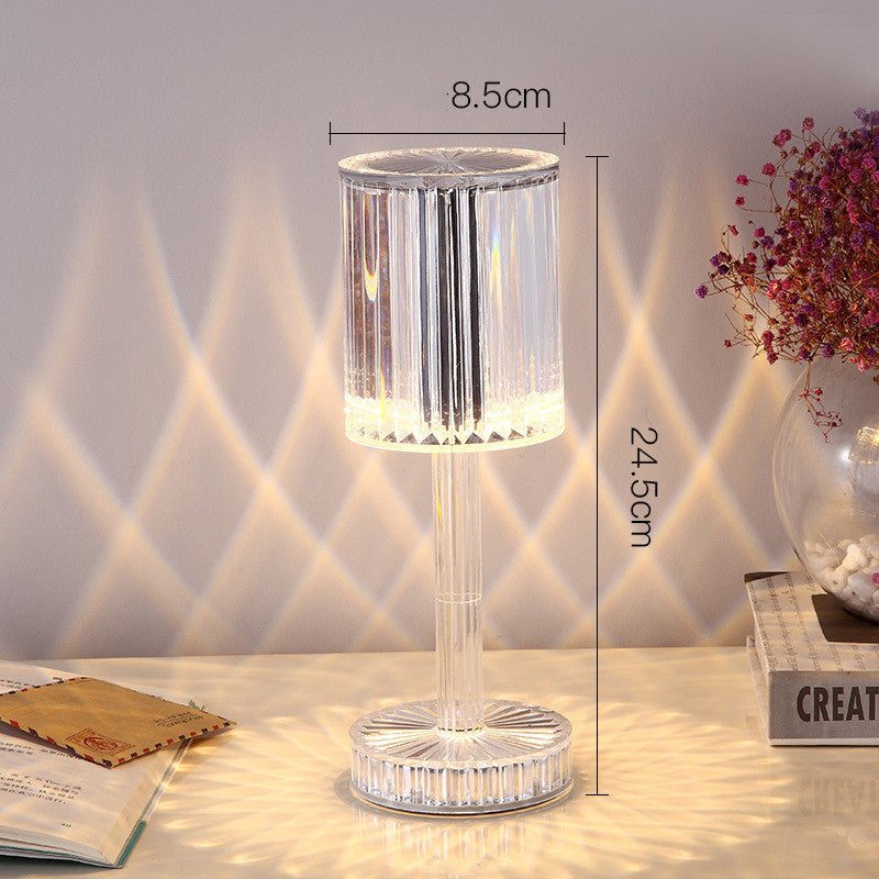 New Crystal Table Lamp Hotel Decoration Diamond Romantic Warm Led For Home Decor Romantic Gift Night Light | Orazek UK Ltd