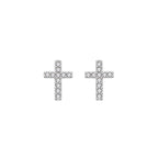 New Fashion Stainless Steel Cross Earrings Product Temperament All Match Birthday Anniversary Earrings Small Gift | Orazek UK Ltd