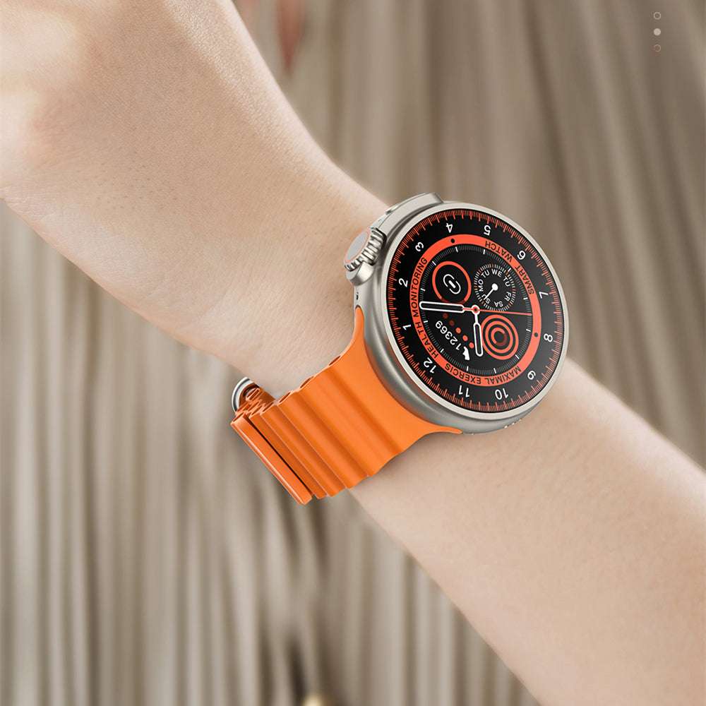 New K9 Smart Watch 1.39 Round Screen Encoder True Screw Clip Wireless Charging NFC Offline And Payment Function | Orazek UK Ltd