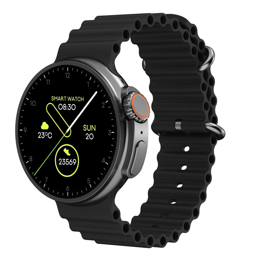 New K9 Smart Watch 1.39 Round Screen Encoder True Screw Clip Wireless Charging NFC Offline And Payment Function | Orazek UK Ltd