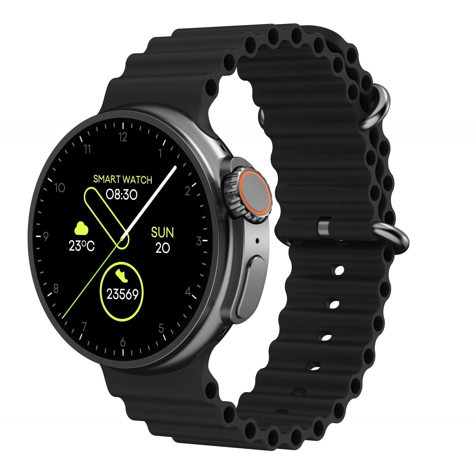 New K9 Smart Watch 1.39 Round Screen Encoder True Screw Clip Wireless Charging NFC Offline And Payment Function | Orazek UK Ltd