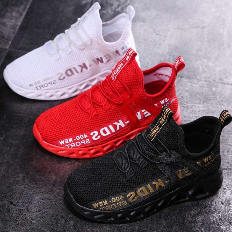 New Mesh Kids Sneakers Lightweight Children Shoes Casual Breathable Boys Shoes Non-slip Girls Sneakers | Orazek UK Ltd