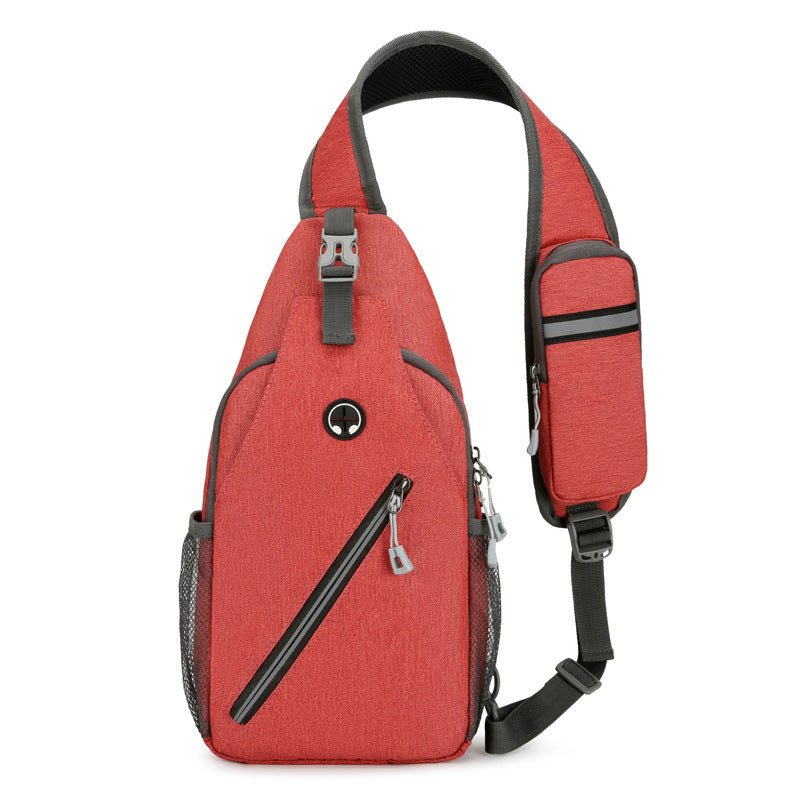 New Multifunctional Men's Shoulder Crossbody Bag Male Hard-Wearing Canvas Shoulder Messenger Bags Chest Bag | Orazek UK Ltd