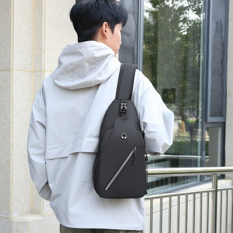 New Multifunctional Men's Shoulder Crossbody Bag Male Hard-Wearing Canvas Shoulder Messenger Bags Chest Bag | Orazek UK Ltd