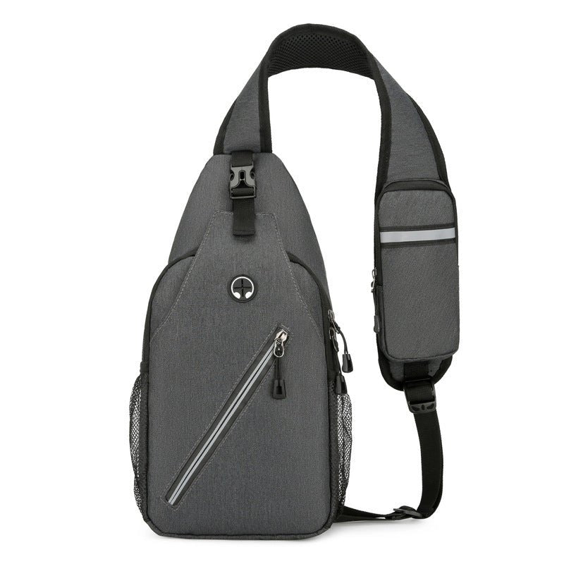New Multifunctional Men's Shoulder Crossbody Bag Male Hard-Wearing Canvas Shoulder Messenger Bags Chest Bag | Orazek UK Ltd