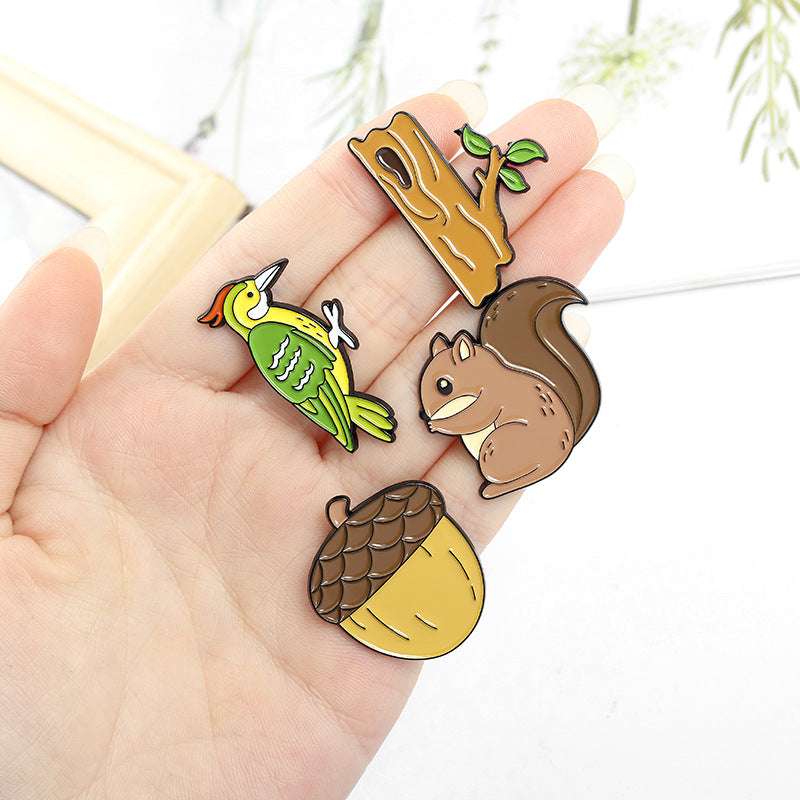 New Product Cartoon Cute Monkey Alloy Paint Brooch | Orazek UK Ltd
