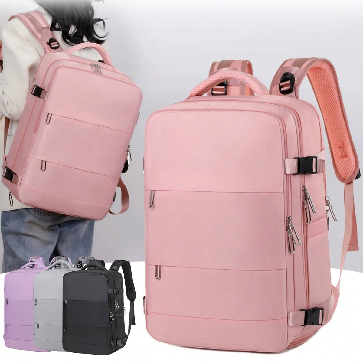 New Travel Backpack Female Large-capacity Dry And Wet Luggage Travel Bags Computer Backpack College Students Bag | Orazek UK Ltd