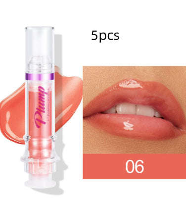 New Tube Lip Rich Lip Color Slightly Spicy Lip Honey Lip Glass Mirror Face Lip Mirror Liquid Lipstick | Orazek UK Ltd