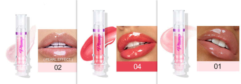 New Tube Lip Rich Lip Color Slightly Spicy Lip Honey Lip Glass Mirror Face Lip Mirror Liquid Lipstick | Orazek UK Ltd