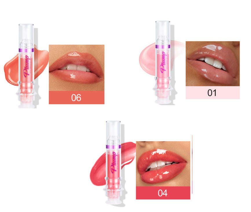 New Tube Lip Rich Lip Color Slightly Spicy Lip Honey Lip Glass Mirror Face Lip Mirror Liquid Lipstick | Orazek UK Ltd