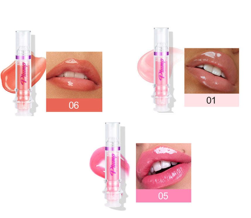 New Tube Lip Rich Lip Color Slightly Spicy Lip Honey Lip Glass Mirror Face Lip Mirror Liquid Lipstick | Orazek UK Ltd