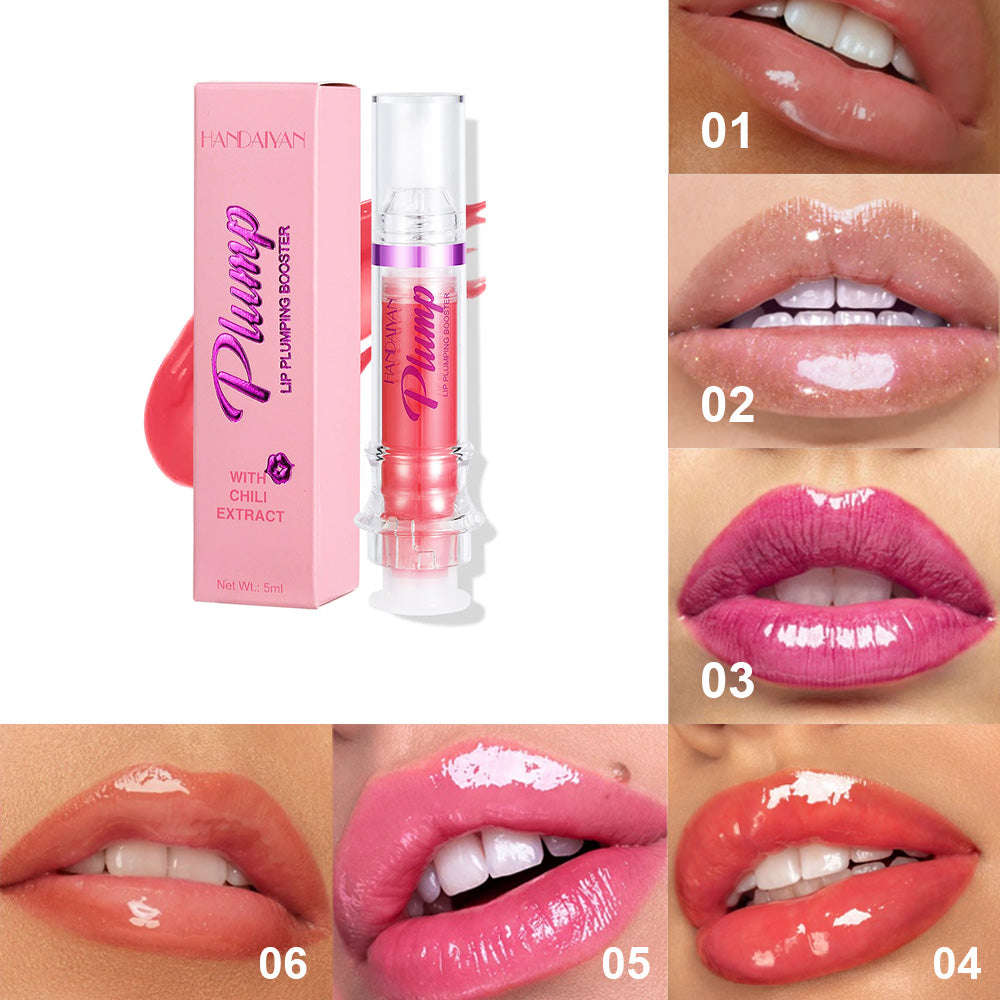 New Tube Lip Rich Lip Color Slightly Spicy Lip Honey Lip Glass Mirror Face Lip Mirror Liquid Lipstick | Orazek UK Ltd