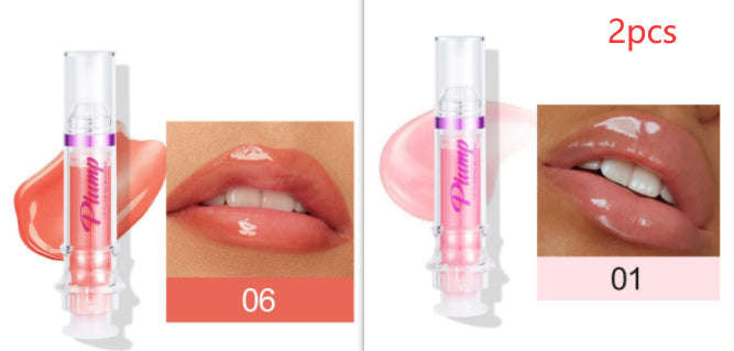 New Tube Lip Rich Lip Color Slightly Spicy Lip Honey Lip Glass Mirror Face Lip Mirror Liquid Lipstick | Orazek UK Ltd