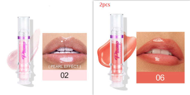 New Tube Lip Rich Lip Color Slightly Spicy Lip Honey Lip Glass Mirror Face Lip Mirror Liquid Lipstick | Orazek UK Ltd