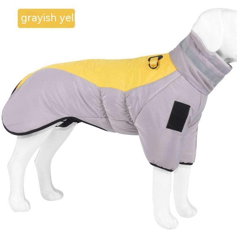 New Winter Dog Coat Waterproof Pet Clothes For Medum Large Dogs Warm Thicken Dog Vest Custome Labrador Jacket | Orazek UK Ltd