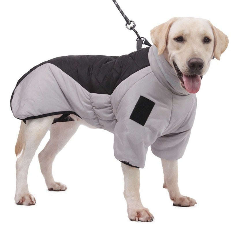 New Winter Dog Coat Waterproof Pet Clothes For Medum Large Dogs Warm Thicken Dog Vest Custome Labrador Jacket | Orazek UK Ltd