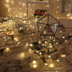 Newsoo copper line star lights LED lights flashing lights string lights star girl heart room dormitory layout decoration | Orazek UK Ltd