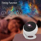 Night Light Galaxy Projector Starry Sky Projector 360 Rotate Planetarium Lamp For Kids Bedroom Valentines Day Gift Wedding Deco | Orazek UK Ltd
