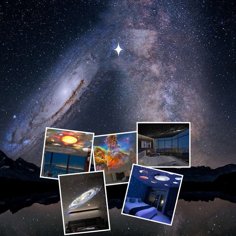 Night Light Galaxy Projector Starry Sky Projector 360 Rotate Planetarium Lamp For Kids Bedroom Valentines Day Gift Wedding Deco | Orazek UK Ltd