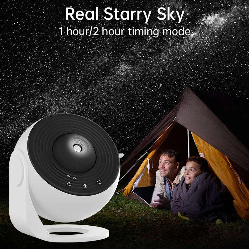 Night Light Galaxy Projector Starry Sky Projector 360 Rotate Planetarium Lamp For Kids Bedroom Valentines Day Gift Wedding Deco | Orazek UK Ltd