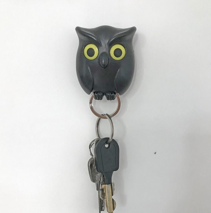 Night Owl Magnetic Wall Key Holder Wall Magnets Keep Keychains Hooks | Orazek UK Ltd